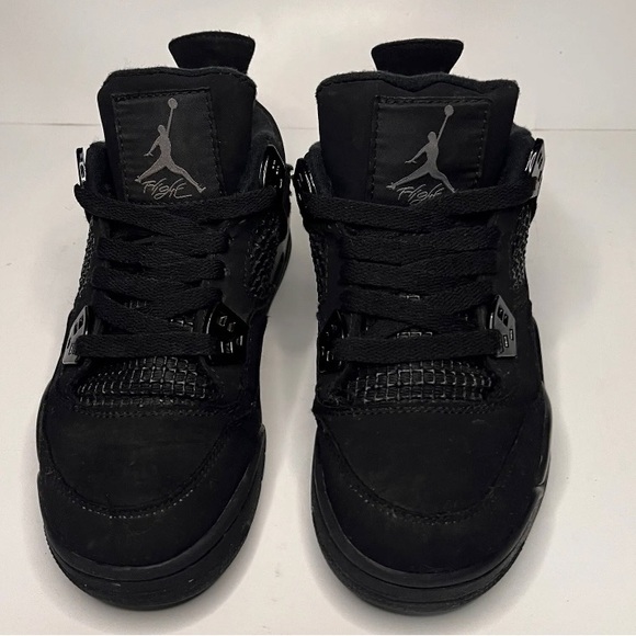 Nike Air Jordan Retro 4 “Black Cat” CU1110-010 size 5Y men’s 6.5 women’s - Picture 2 of 6